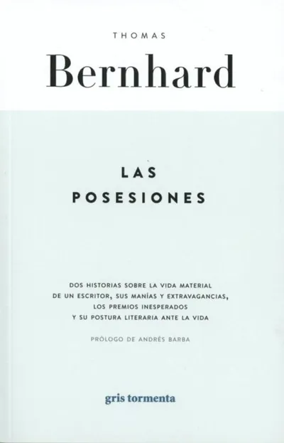 Portada de Las posesiones