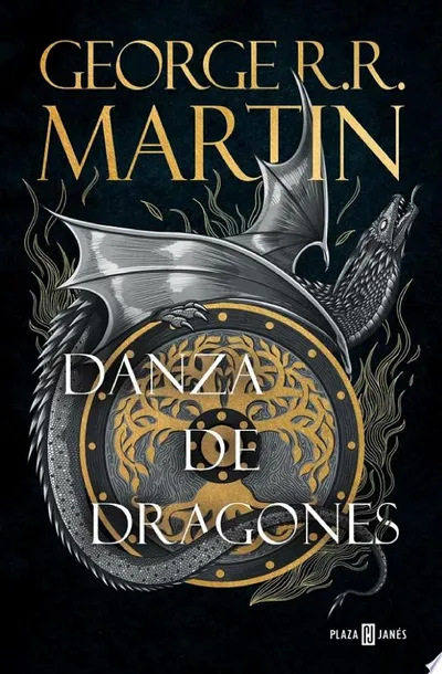 Portada de Danza de dragones (Canción de Hielo y Fuego 5)