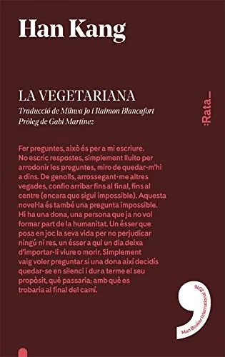 Portada de La vegetariana