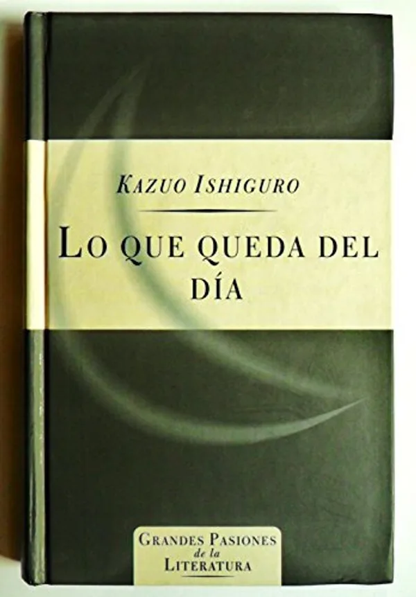 Portada de Lo que queda del día