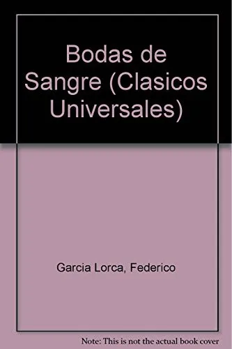 Portada de Bodas de sangre