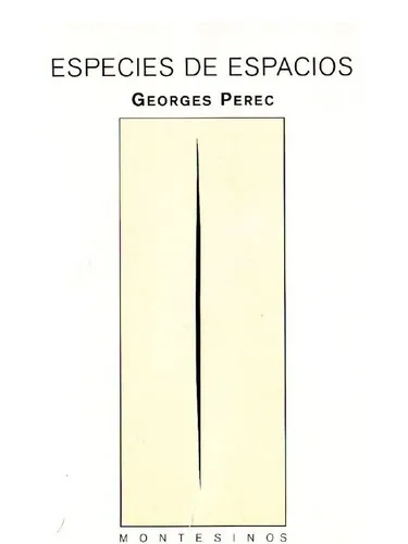 Portada de Especies de espacios
