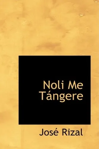Portada de Noli me tangere
