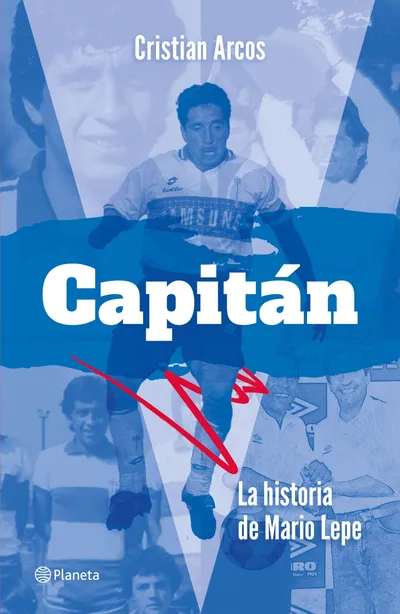 Portada de Capitán. La historia de Mario Lepe