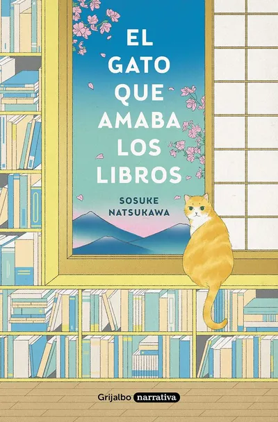 Portada de El gato que amaba los libros