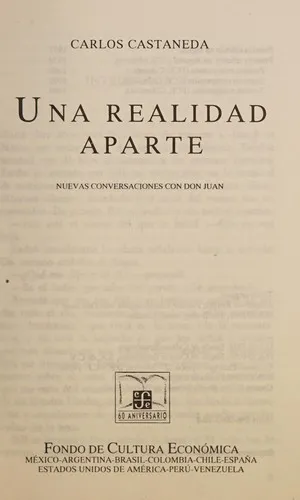 Portada de Una realidad aparte