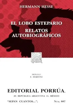 Portada de El lobo estepario