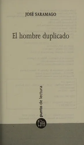 Portada de El hombre duplicado