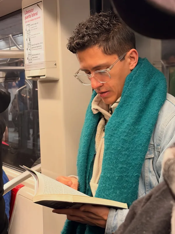 Alguien leyendo Los Luksic